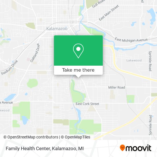 Family Health Center map