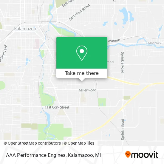 Mapa de AAA Performance Engines