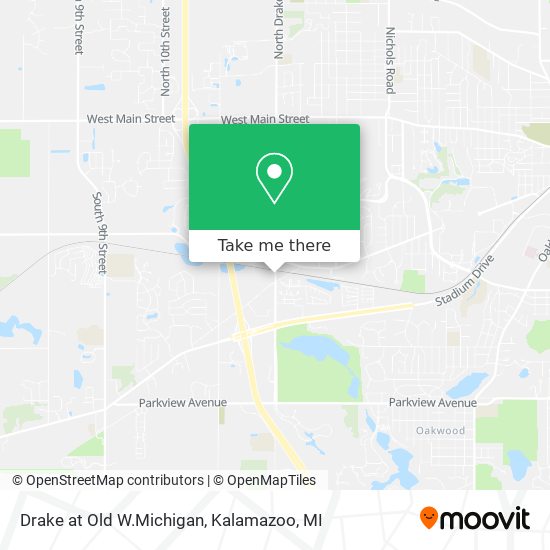 Drake at Old W.Michigan map