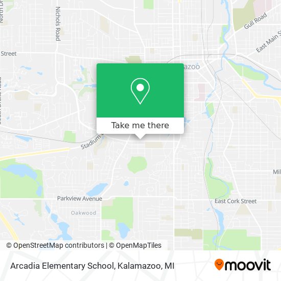 Arcadia Elementary School map