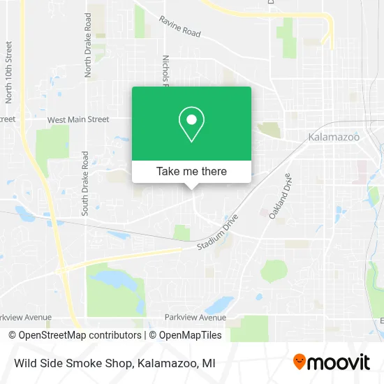 Wild Side Smoke Shop map