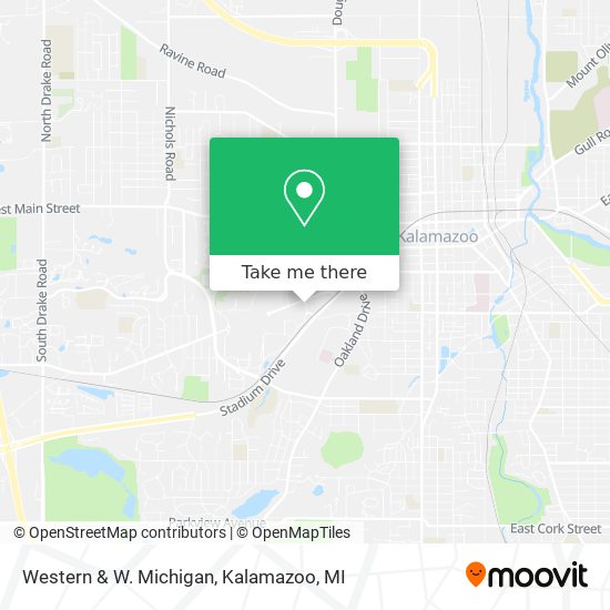 Mapa de Western & W. Michigan