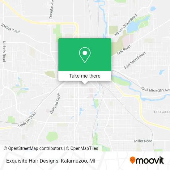 Exquisite Hair Designs map