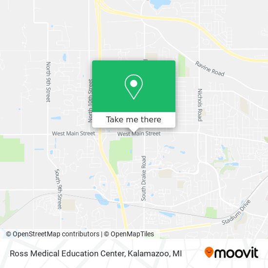 Mapa de Ross Medical Education Center