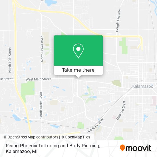 Mapa de Rising Phoenix Tattooing and Body Piercing