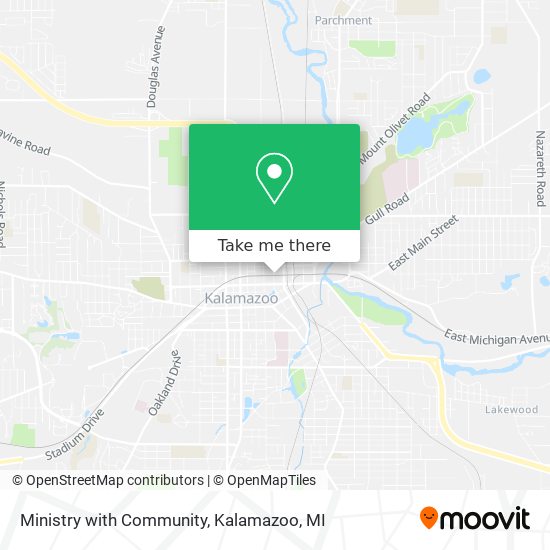 Ministry with Community map
