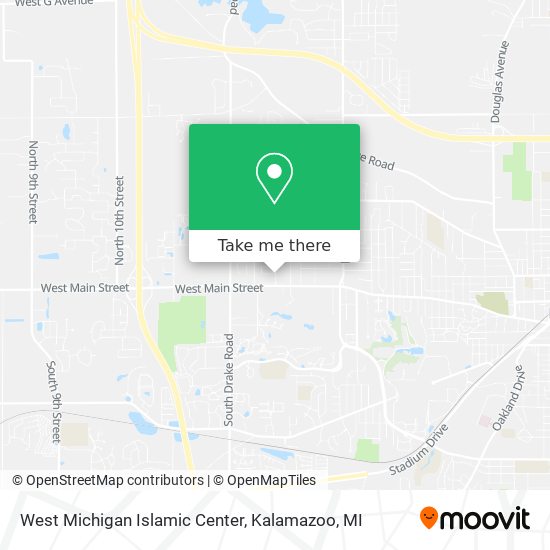 West Michigan Islamic Center map
