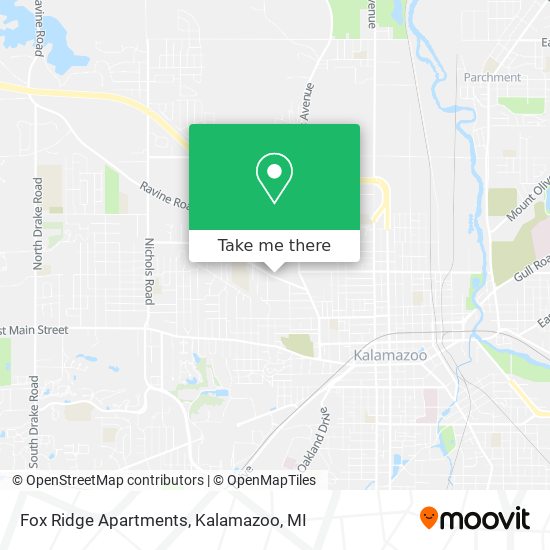 Fox Ridge Apartments map