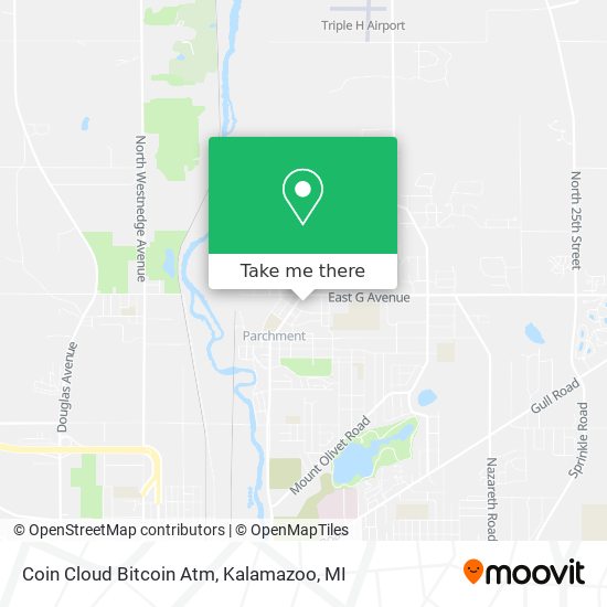 Coin Cloud Bitcoin Atm map