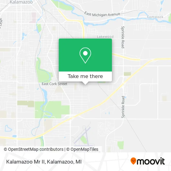 Kalamazoo Mr II map