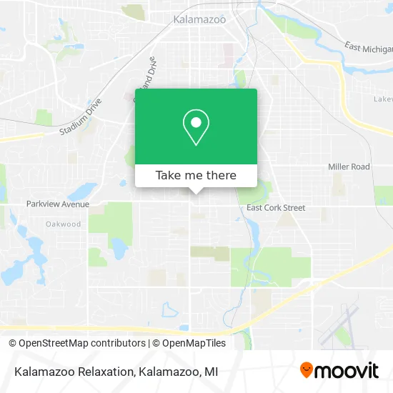 Kalamazoo Relaxation map