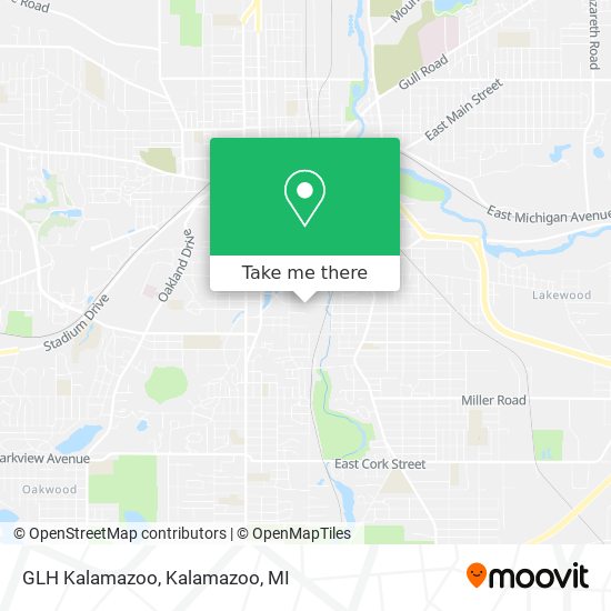 GLH Kalamazoo map