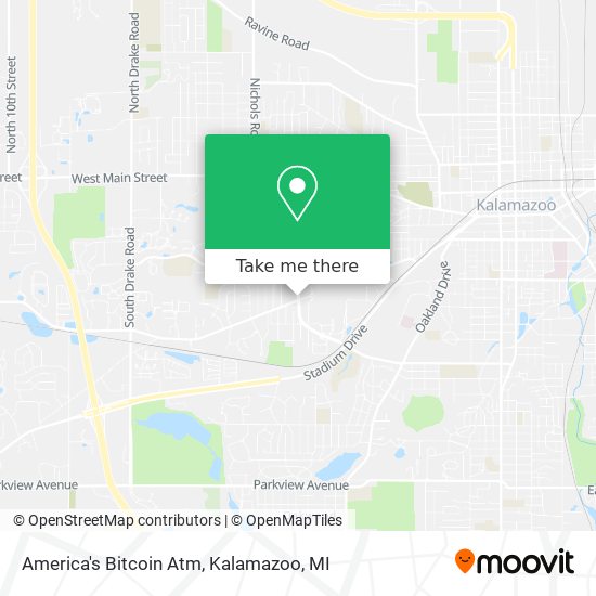 America's Bitcoin Atm map