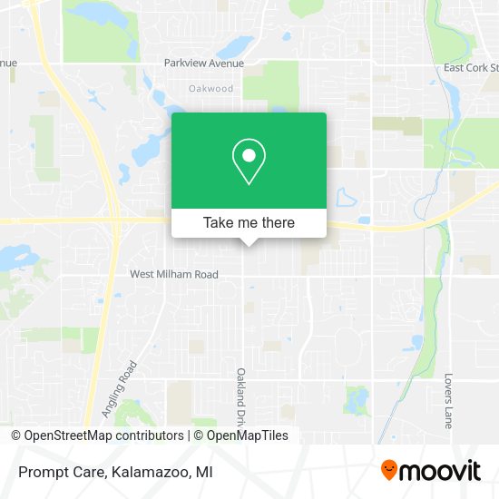 Prompt Care map