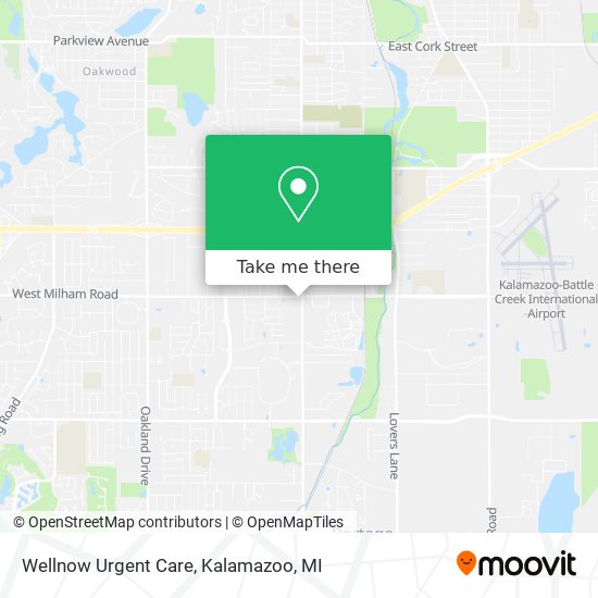 Mapa de Wellnow Urgent Care