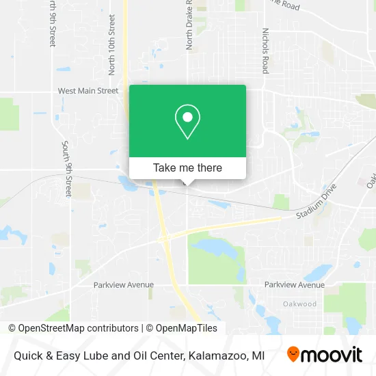 Quick & Easy Lube and Oil Center map