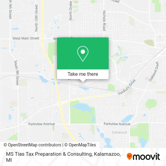 MS Tias Tax Preparation & Consulting map
