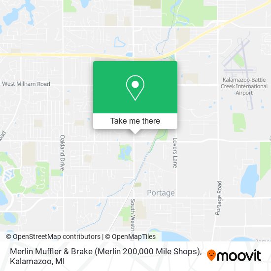 Mapa de Merlin Muffler & Brake (Merlin 200,000 Mile Shops)