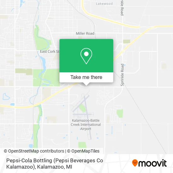 Mapa de Pepsi-Cola Bottling (Pepsi Beverages Co Kalamazoo)