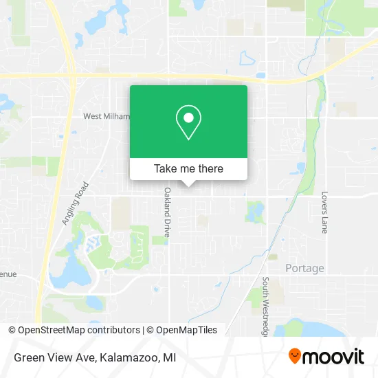 Green View Ave map