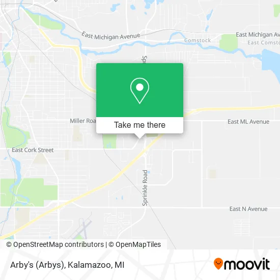 Mapa de Arby's (Arbys)