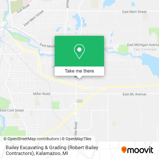 Bailey Excavating & Grading (Robert Bailey Contractors) map