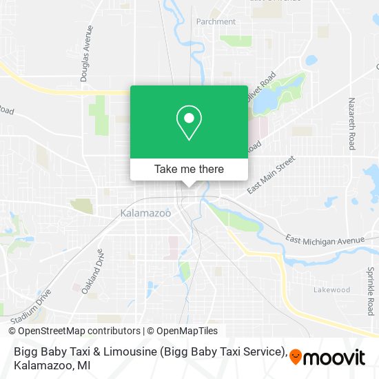 Mapa de Bigg Baby Taxi & Limousine