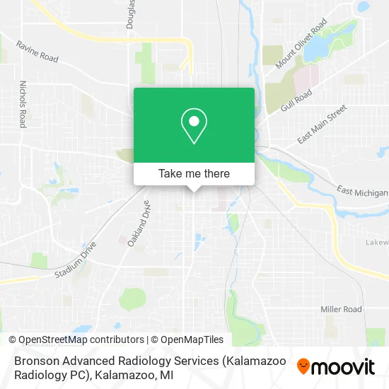 Bronson Advanced Radiology Services (Kalamazoo Radiology PC) map