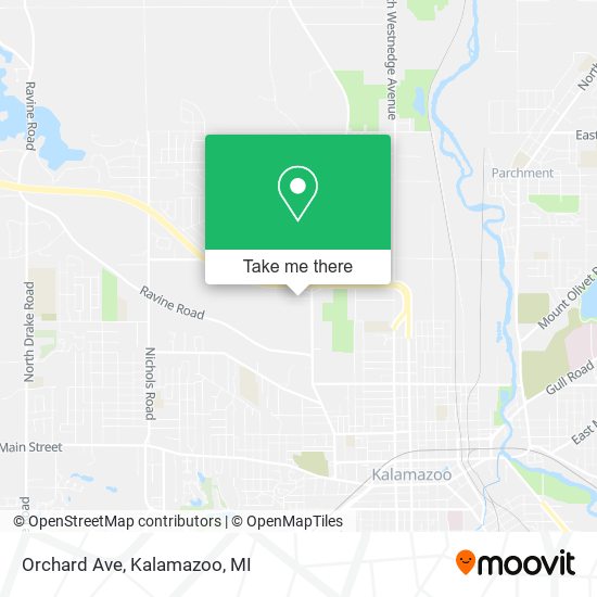 Mapa de Orchard Ave
