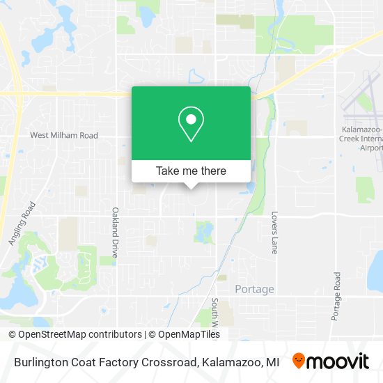 Burlington Coat Factory Crossroad map