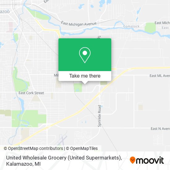 United Wholesale Grocery (United Supermarkets) map