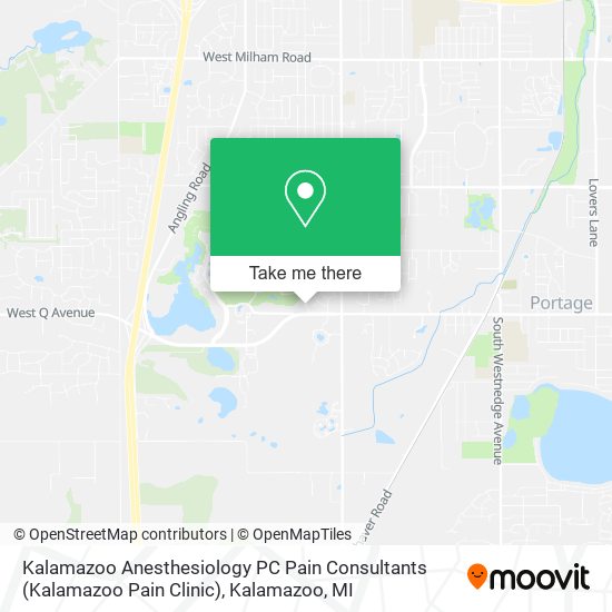 Kalamazoo Anesthesiology PC Pain Consultants (Kalamazoo Pain Clinic) map