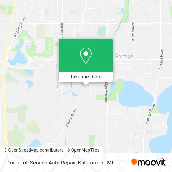 Don's Full Service Auto Repair map