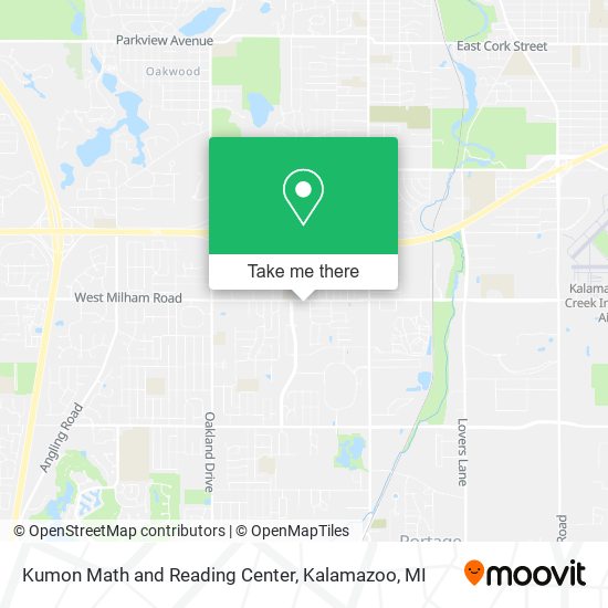 Kumon Math and Reading Center map