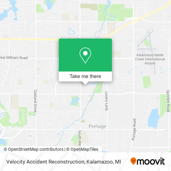 Velocity Accident Reconstruction map