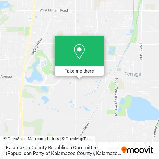 Kalamazoo County Republican Committee (Republican Party of Kalamazoo County) map