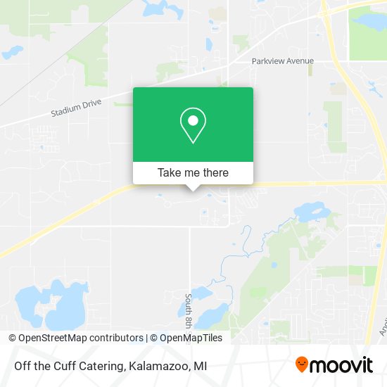 Mapa de Off the Cuff Catering