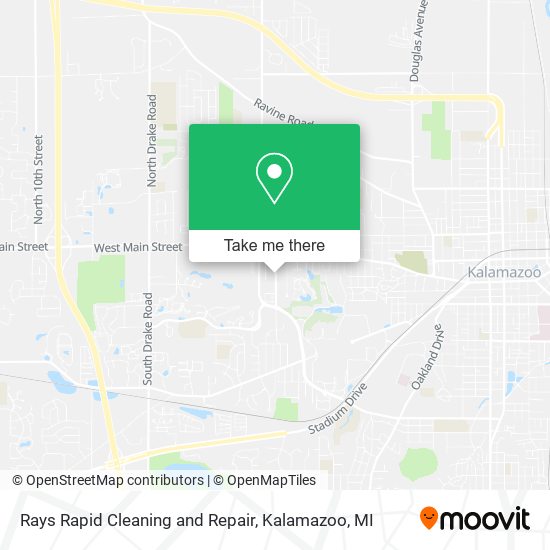 Rays Rapid Cleaning and Repair map