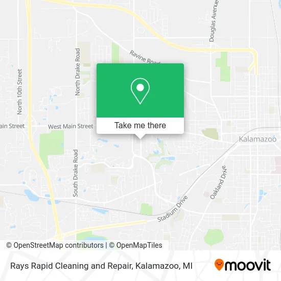 Rays Rapid Cleaning and Repair map