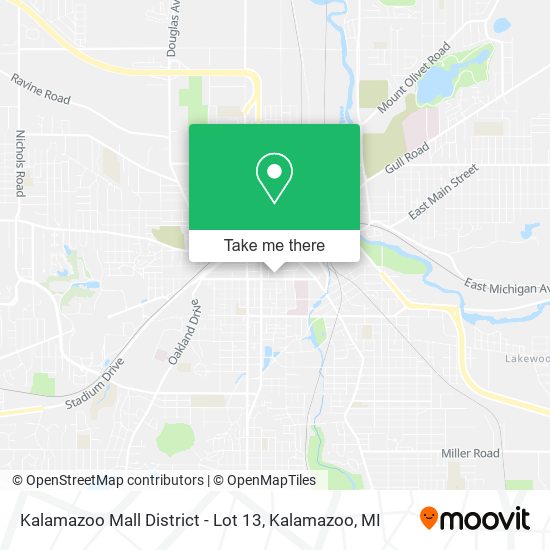 Kalamazoo Mall District - Lot 13 map