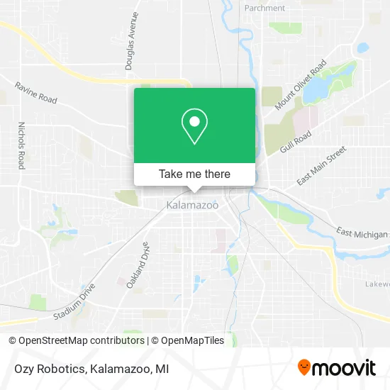 Ozy Robotics map
