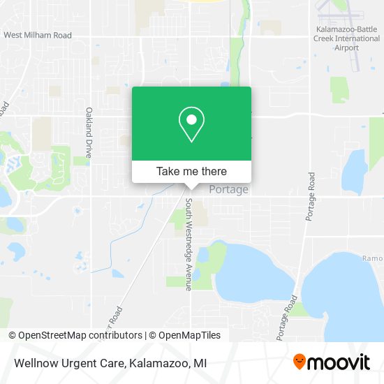 Mapa de Wellnow Urgent Care
