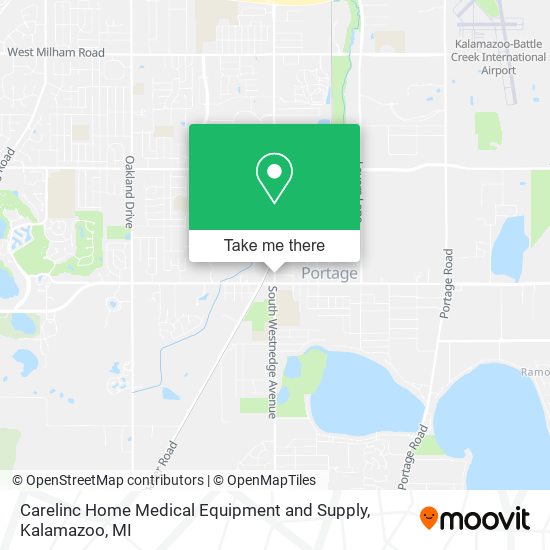 Carelinc Home Medical Equipment and Supply map