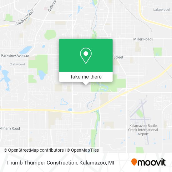 Thumb Thumper Construction map