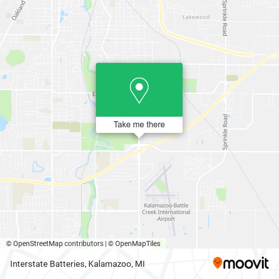Mapa de Interstate Batteries