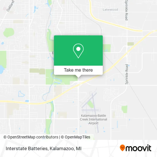 Interstate Batteries map