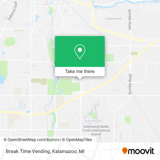 Break Time Vending map