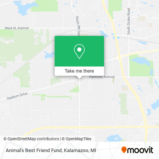 Animal's Best Friend Fund map
