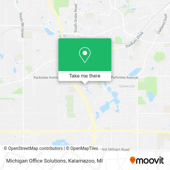 Michigan Office Solutions map