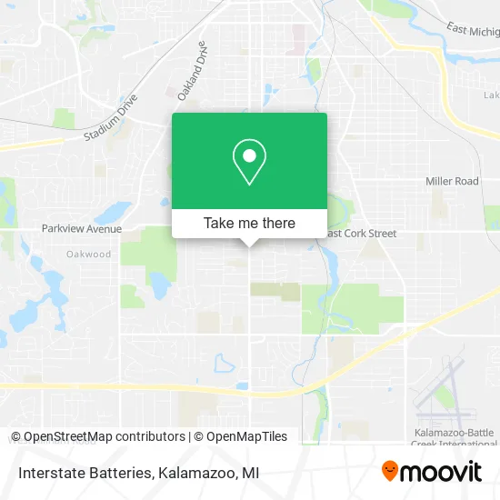 Mapa de Interstate Batteries